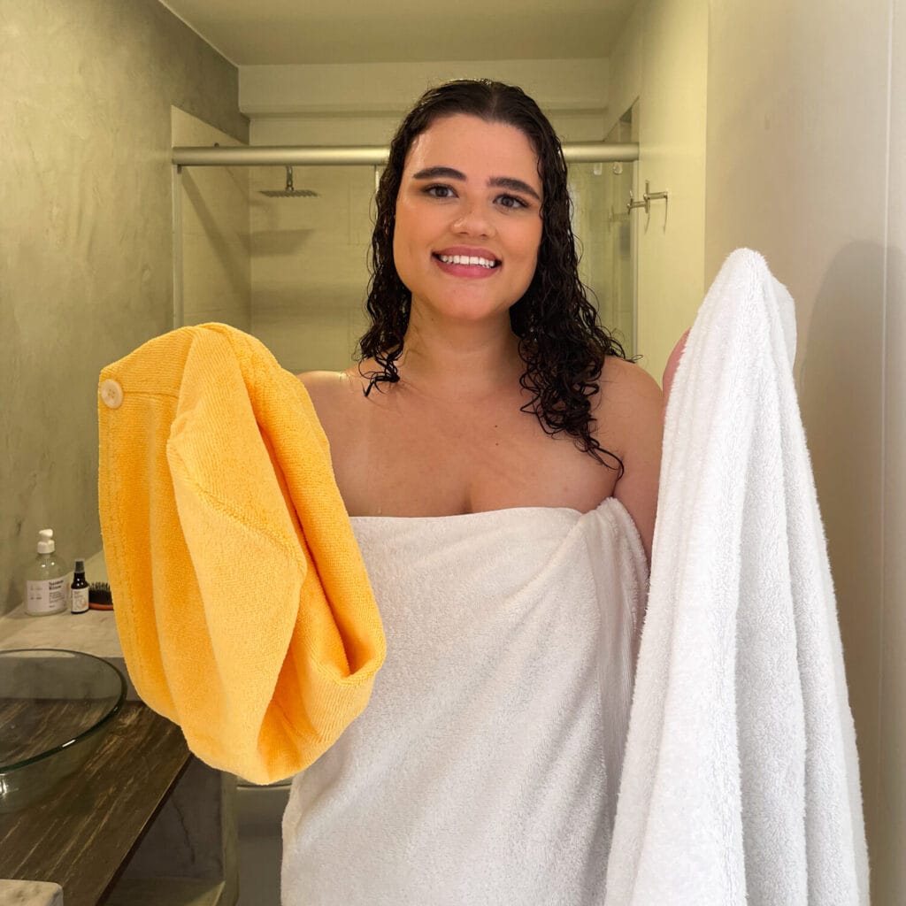 Turbante de microfibra - Secado Anti Frizz Adulto (Color Entero) (Navidad)