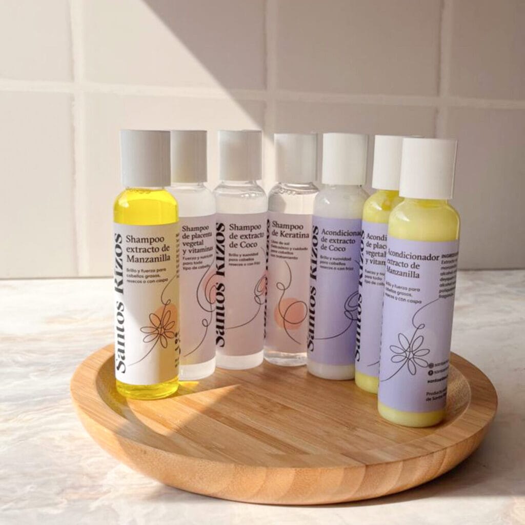 Pack Mini Rizos Completo: Shampoo y Acondicionador para Viaje (60 ml)