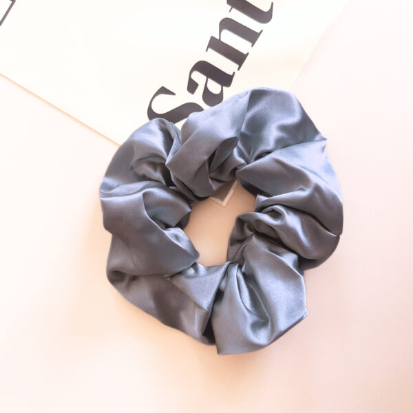 SCRUNCHIES GRIS CARBÓN UNIDAD