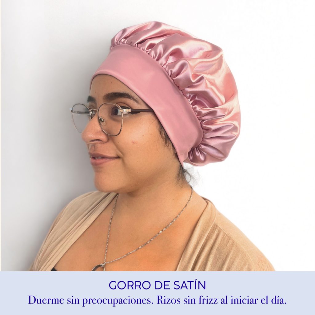 Gorro de Satín Anti Frizz Santos Rizos