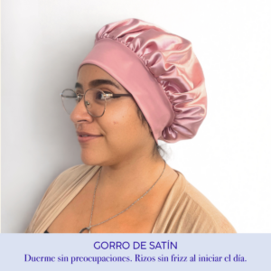 Gorro de Satín Anti Frizz Santos Rizos