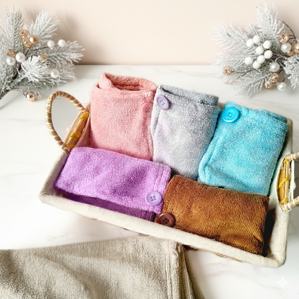 Turbante microfibra santos rizos 2025