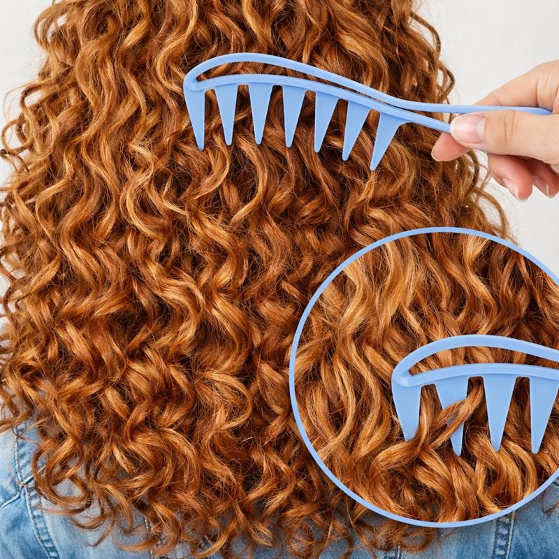 Peine de Ducha Santos Rizos