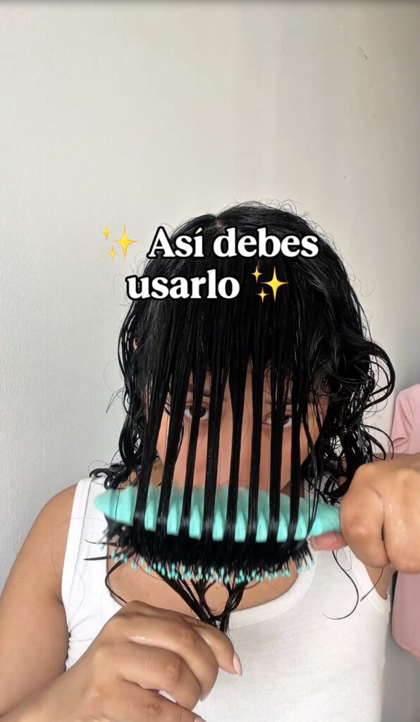 Cepillo con punta Santos Rizos