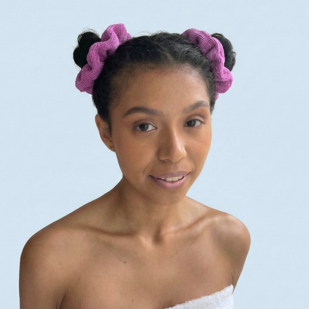 Scrunchie de Microfibra Anti-Frizz | Seca tu cabello sin maltratarlo