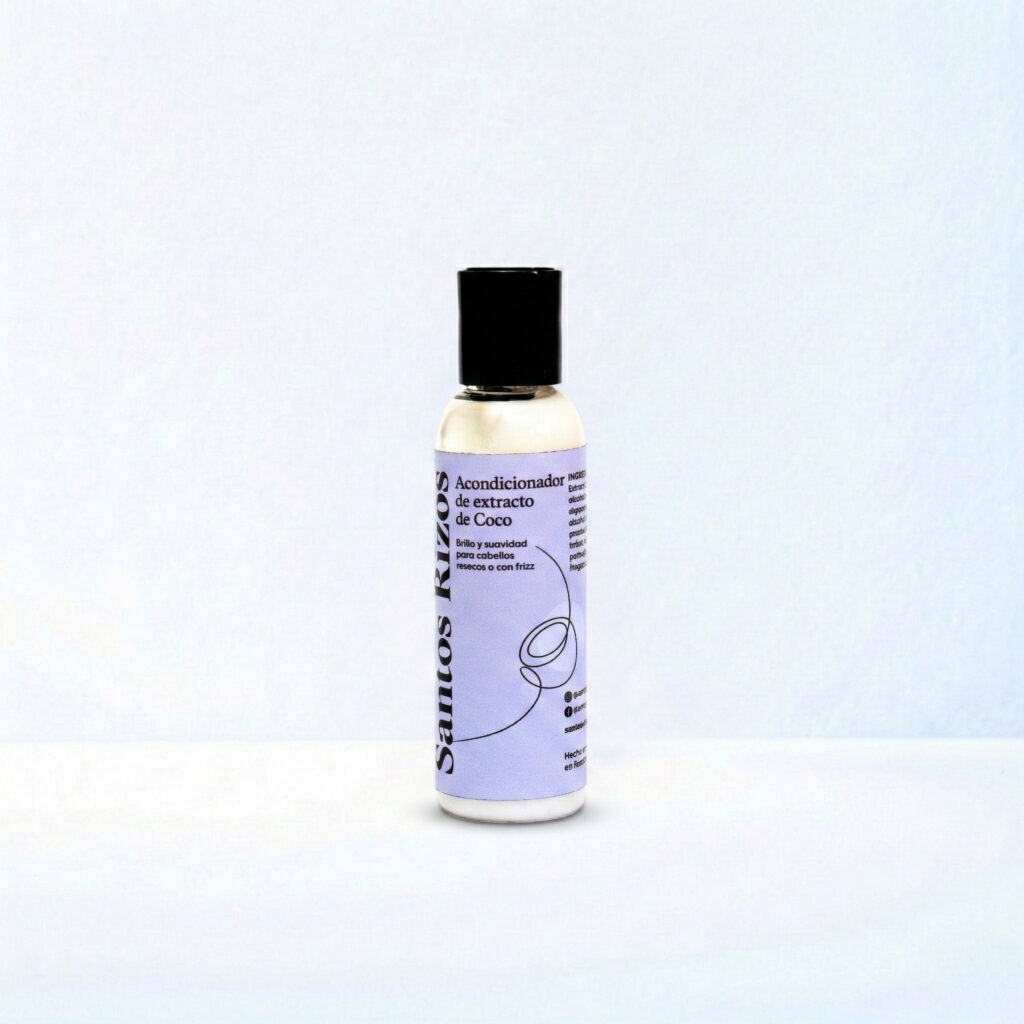 Mini acondicionador de coco - 60ml Travel Size (Suaviza e hidrata)