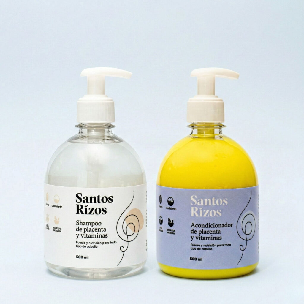 Pack Shampoo y Acondicionador Personalizable | Hidratación y Cuidado para Cabello Rizado