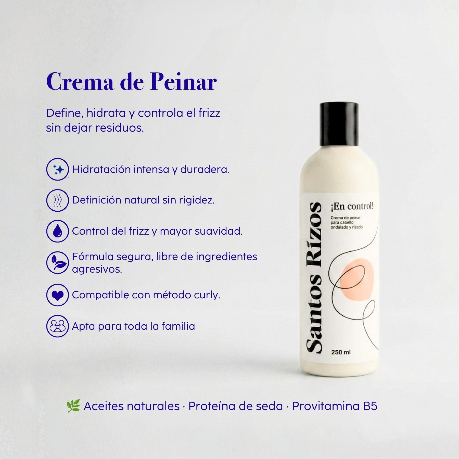 Crema de Peinar: Hidrata, define y estiliza ondas y rizos - Imagen 3