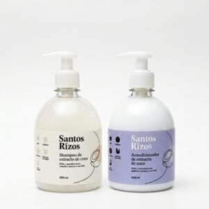 Pack Shampoo y Acondicionador Santos Rizos