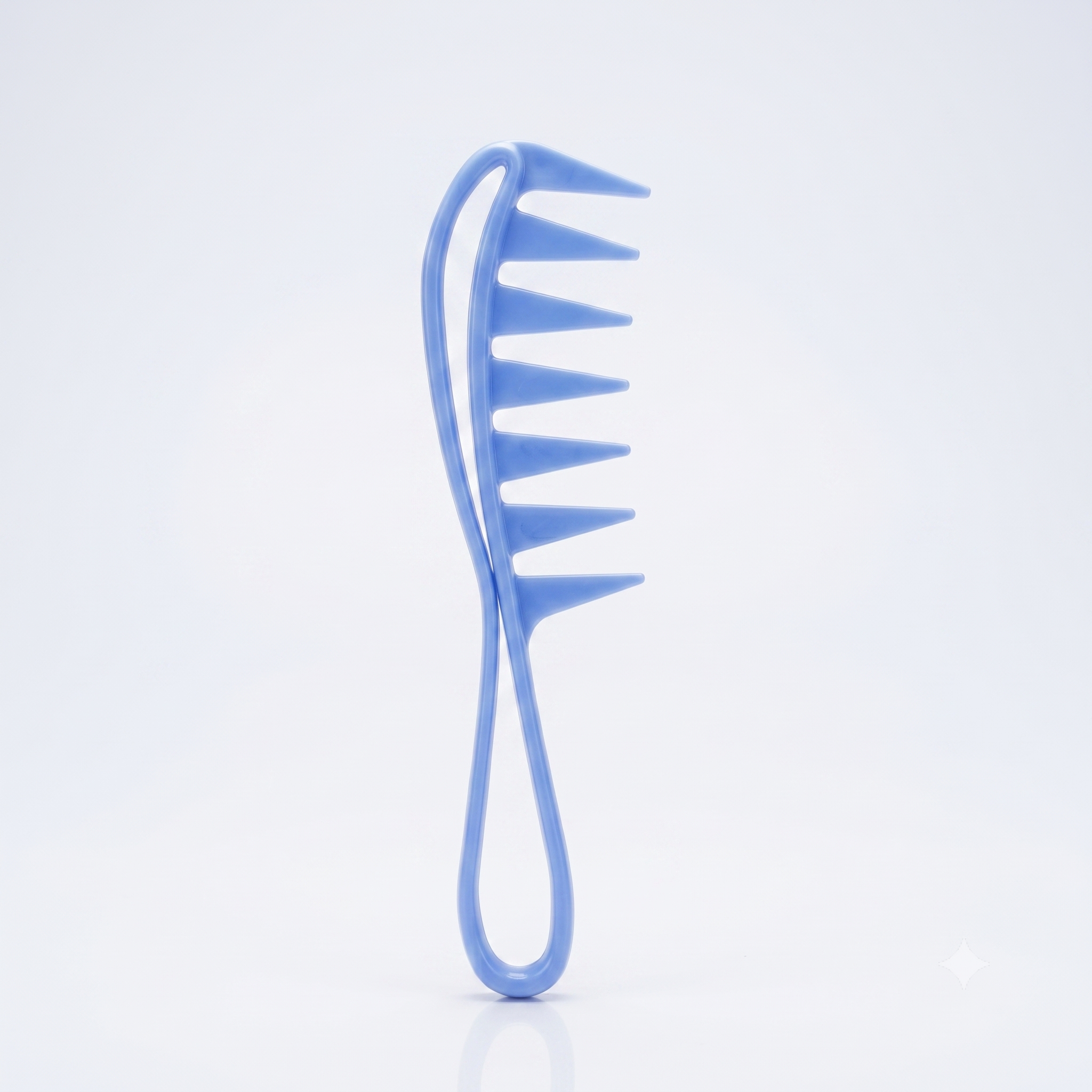 Peine de Ducha Desenredante para Rizos – Dientes Anchos Anti-Frizz