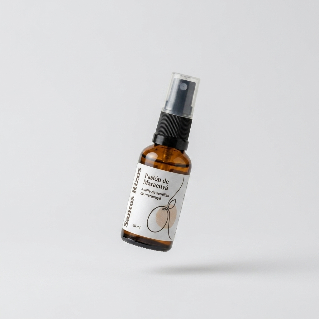 Aceite de Maracuyá para Ondas: Brillo, flexibilidad y definición de ondas.